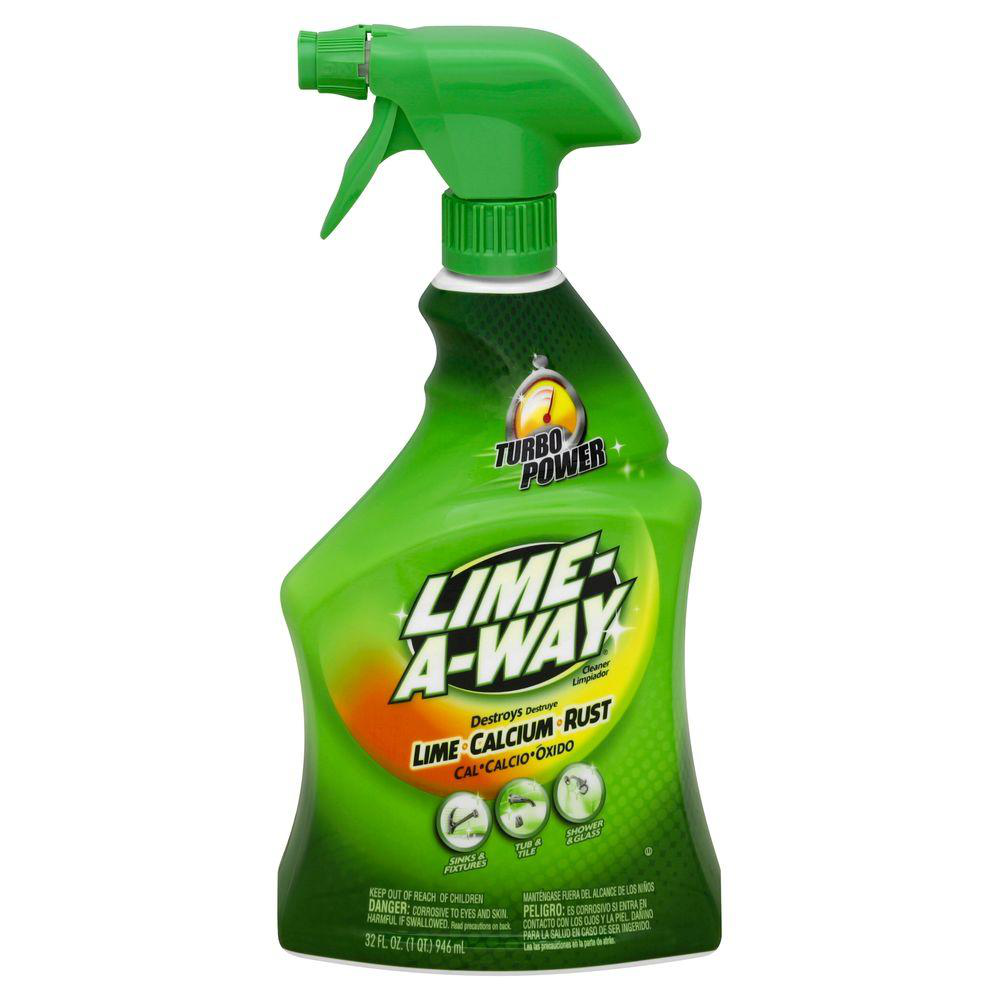 Clean the Glass, use Lime Cleaners